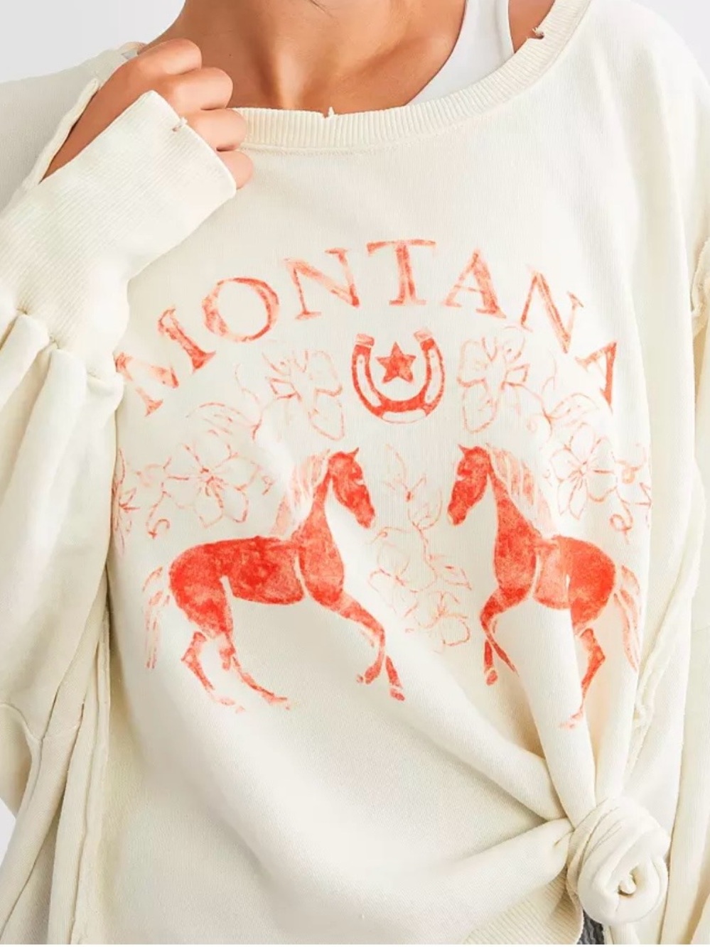 NWT Free People Coconut Combo Montana Camden in size large